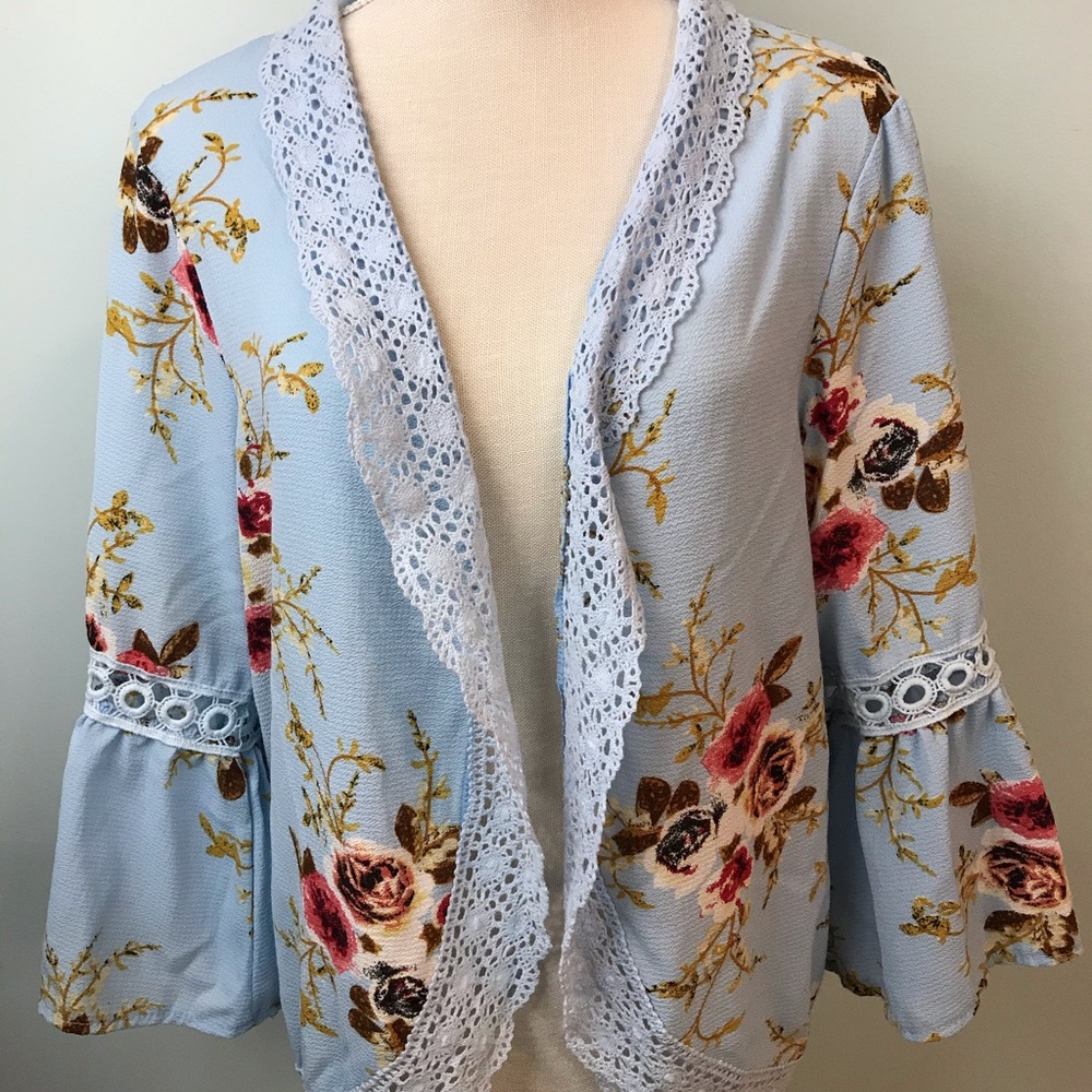 Floral kimono